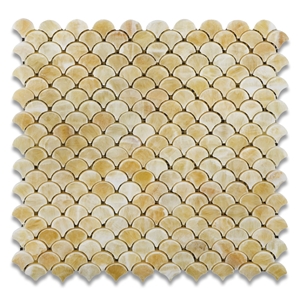 Honey Onyx Wall Mosaic,Honey Onyx Floor Mosaic,Yellow Wooden Onyx Wall Mosaic