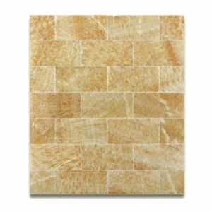 Honey Onyx Wall Mosaic,Honey Onyx Floor Mosaic,Yellow Wooden Onyx Wall Mosaic