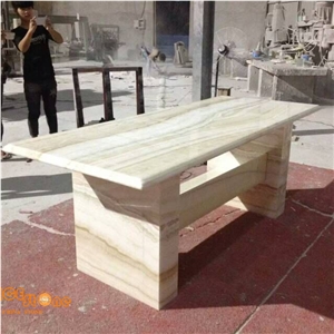 Ivory Onyx Tea Tables, Ivory Beige Onyx Home Stone Furniture