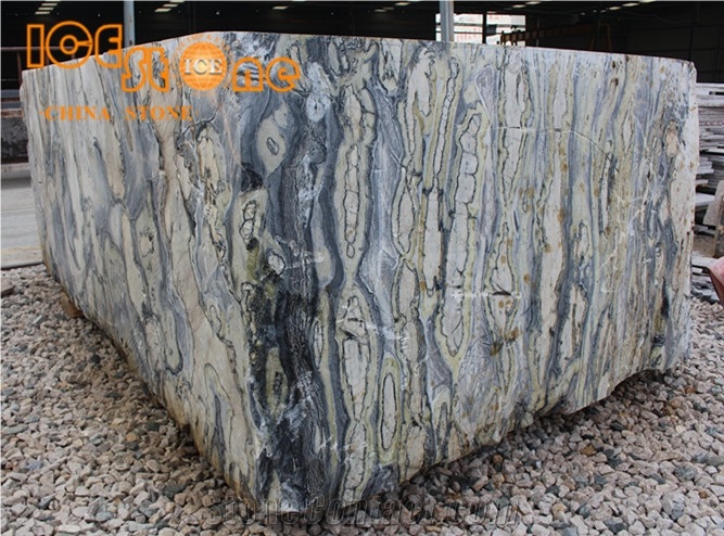 Moon River Marble Block/China Multicolr Marble Block/Building Stone/Bookmatch Marble