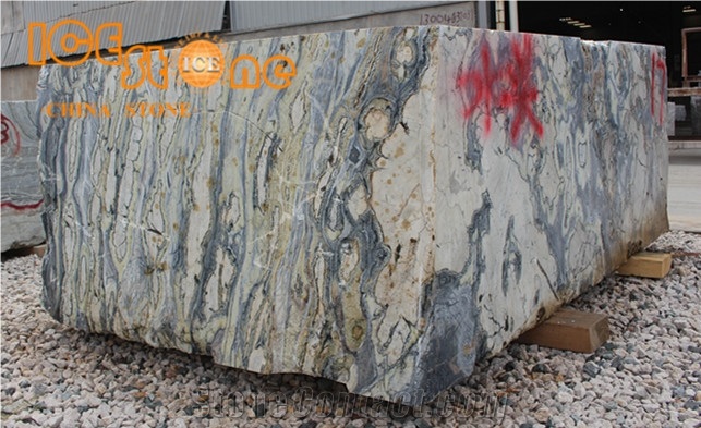 Moon River Marble Block/China Multicolr Marble Block/Building Stone/Bookmatch Marble