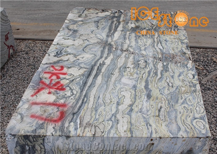 Moon River Marble Block/China Multicolr Marble Block/Building Stone/Bookmatch Marble