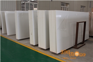 Super White Quartz Stone Slabs,Pure White Quartz Stone Tiles