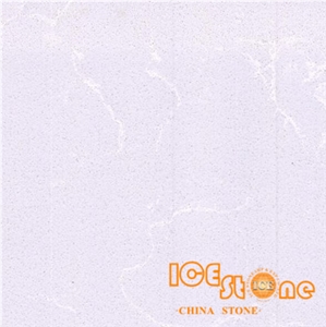 White Lighting Marble Look Quartz Stone Solid Surfaces Polished Slabs Tiles Engineered Stone Artificial Stone Slabs for Hotel Kitchen, Bathroom Backsplash Walling Panel Customized Edge