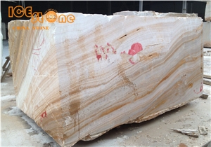 Wooden Onyx Blocks/Chinese Red Onyx Stone/Wall Decoration Onyx/Building Stone Blocks/Golden Onyx
