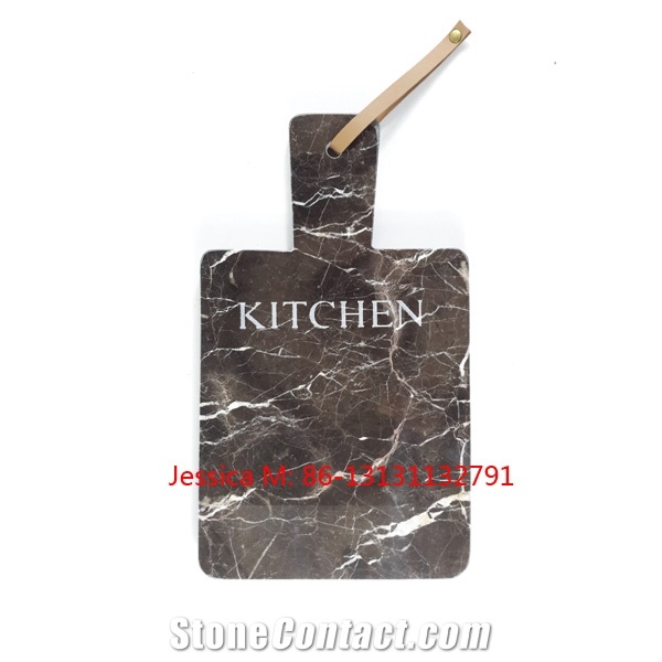 Brown Marble Cheese Board for Kitchen