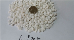 Polished Pebble Stone/White Marble Pebbles&Gravels/Machine Made Pebbles/Paving Pebbles/Decoration Pebbles