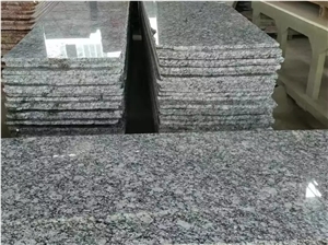Surf White Sea Wave Flower Polished Granite Slabs