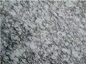 Surf White Sea Wave Flower Polished Granite Slabs