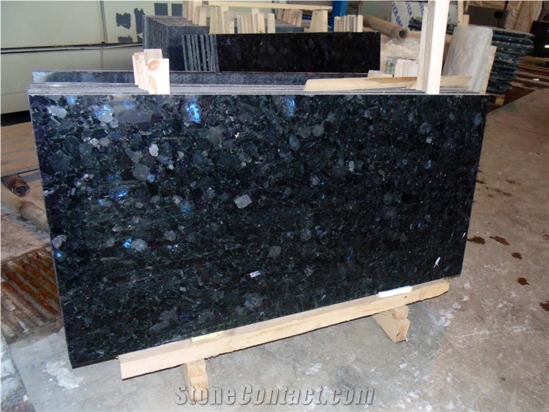 Black Labradorite Granite Tiles & Slabs, Polished Flooring Tiles, Walling Tiles