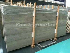 Athen Gray Marble Tiles & Slabs/China Wood Vein Slab & Tile/Athen Wooden Gain Marble/Good Polished Surface/Natural Wooden Gain Marble Wall Covering & Flooring Tiles/Grey Marble