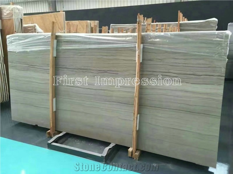 Athens Grey Marble Tiles & Slabs/China Wood Grain Slab & Tile/Athen Wooden Vein Marble/Good Polished Surface/Natural Wooden Gain Marble Wall Covering & Flooring Tiles