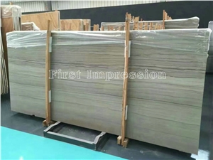Athens Grey Marble Tiles & Slabs/China Wood Grain Slab & Tile/Athen Wooden Vein Marble/Good Polished Surface/Natural Wooden Gain Marble Wall Covering & Flooring Tiles