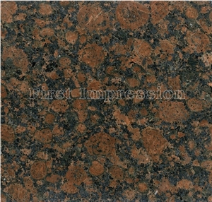Baltic Brown Granite Slab & Tile/Marron Baltico/Marrone Baltico/Baltic Brown Granite Wall & Floor Covering Tiles/High Grade Granite Big Slabs/Best Price Slabs/Granite Tiles/Brown Granite