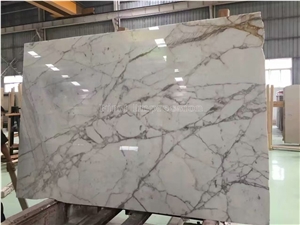Bianco Statuario White Marble Slab & Tiles/Arabescato White Marble Floor Covering Tiles/White Statuario Slab /Statuario Carrara Slab