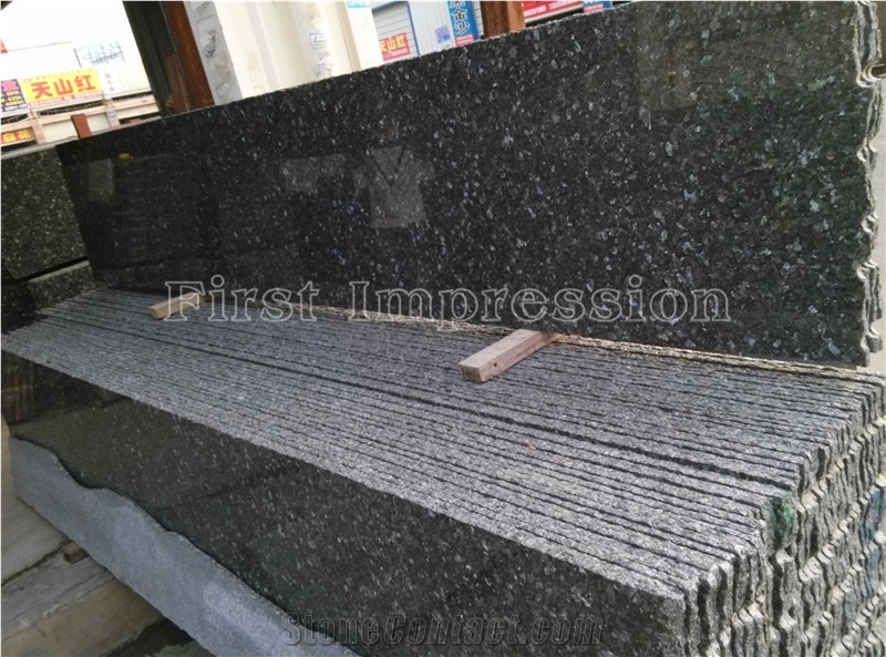 Blue Pearl Granite Slabs & Tiles/Best Price for Labrador Blue Pearl/Norway Blue Granite/Polished Slabs/Natural Granite Stone/Granite Floor & Wall Covering Tiles/Granite Thin Slabs