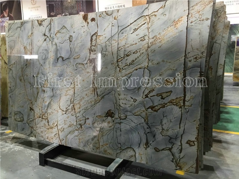 Blue Roma Quartzite Tiles & Slabs/Natural Quartzite Wall & Floor Covering Tiles/Roma Imperiale/Blue Mare Quartzite/Brazil Blue Quartzite Big Slabs/Roman Blue Quartzite/Brazil Natural Quartzite Slabs 