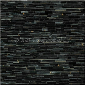 Blue Tiger Eye Gemstone Slab /Tiger Eye Blue Semi Precious Stone Panel/Blue Tiger Semiprecious Stone Slab and Tiles /Blue Tiger Eye Slab for Countertop