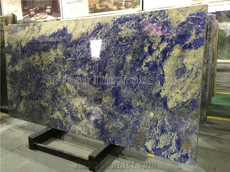 Bolivian Sodalite Royal Blue Granite Tiles & Slabs/Blue Granite Floor & Wall Tiles/Luxury Blue Granite Big Slabs/Bolivian Granite Wall Floor Covering Tiles/High Grade Granite Slab/High Quality Slabs