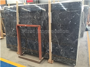 Cheap Marble Dark Grey Color/Good Polished Marble Big Slabs/Classic Grey Marble Floor & Wall Covering Tiles/Xingchen Gray Marble Pattern/Marble for Big Slabs