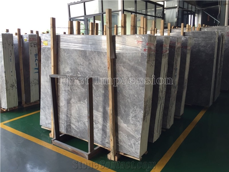 Chinese Marble/Top Quality Grey Marble Slabs & Tiles/Light Gray Marble Big Slabs/Classic Grey Marble/Grey Marble Wall Covering Tiles/Marble Floor Tiles/New Material Grey Marble/Menghuan Grey Marble