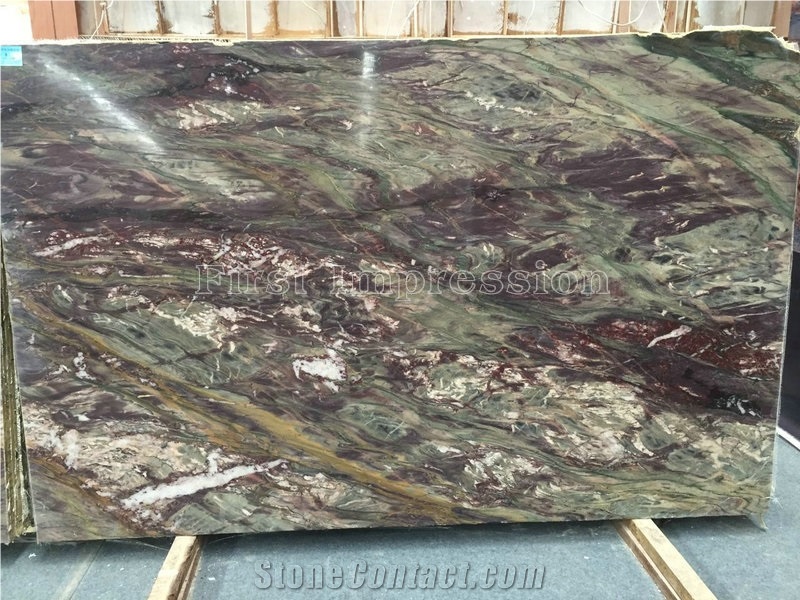 Classic Multicolor Green Marble Tiles & Slabs/New Chinese Marble/Multicolor Green Marble Wall & Floor Covering Tiles/Different Style Marble/High Grade & Good Price Marble/Beautiful Color Marlbe