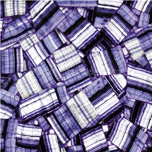 Fluorite Backlit Semi Precious Stone Panels/ Fluorite Semi Precious Stone Wall