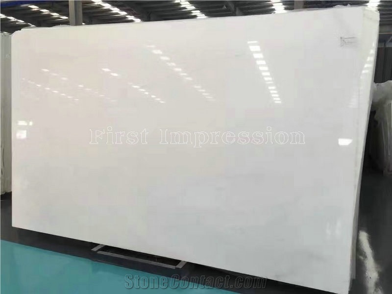 Han White Marble Slabs & Tiles/Pure White Jade/Sichuan White Jade for High Quality & Best Price
