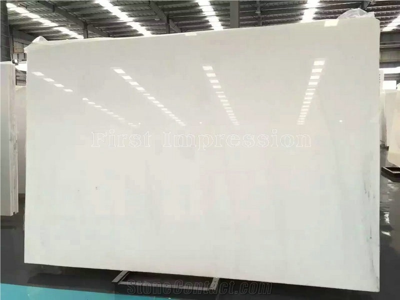 Han White Marble Slabs & Tiles/Pure White Jade/Sichuan White Jade for High Quality & Best Price