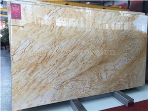 High Grade London Gold Granite Gangsaw Slabs/Wall Covering Tiles/Granite Floor Covering Tiles/Granite Big Slabs/Yellow Granite/Brazil Beige Natural Granite Tiles/Granite Flooring Covering