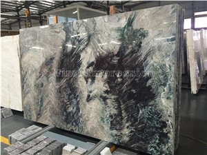 High-Grade Multicolor Marble Slabs & Tiles/Marble Wall & Floor Covering Tiles/Wall Covering Tiles/Green Marble Pattern/Natural Building Stone Material/New Marble Longfeifengwu/Big Flower Like Phoenix