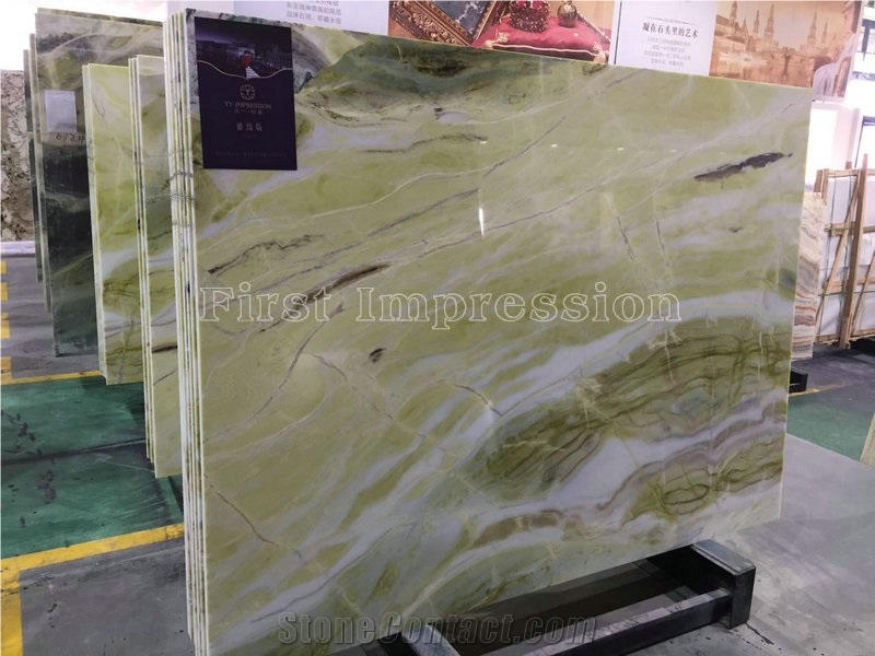 High Quality Dreaming Green Marble Slabs & Tiles/Big Flower Green/Fantastic Green/Chinese Green Marble/Marble Slabs/Marble Tiles/Marble Floor & Wall Covering Tiles/Green Marble