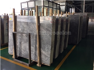 High Quality Grey Marble Slabs & Tiles/Light Gray Marble Big Slabs/Classic Grey Marble Floor & Wall Covering Tiles/New Material Grey Marble/Menghuan Grey Marble/Marble Pattern
