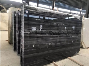 High Quality Wooden Grain Marble Slabs & Tiles/Wooden Vein Marble/Black Wood Vein Marble Big Slabs/Hotel Flooring Design/Wooden Vein Marble Polished Tiles/Flooring & Wall Tiles/Dark Wooden Vein Marble