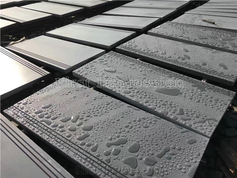 Honed Grey Basalt Stone/Gray Basalt Slabs & Tiles/Basalto/Grey Basalt Wall & Floor Covering Tiles/Andesite Tiles/Lava Stone/Walling/Flooring/Cladding/Covering Tiles/China Grey Basalt