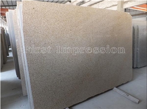 Hot Sale G682 Granite Slabs & Tiles/Chinese Sunset Gold Granite/Golden Sand Granite Slab/Rusty Yellow Granite/Good Polished Cheap Granite Floor & Wall Covering Tiles/New Polished Slabs