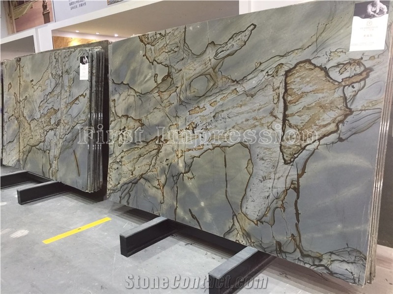 Hot-Sale Roman Blue Quartzite Tiles & Slabs/Roma Imperiale/Azul Mare Quartzite/Blue Mare Quartzite/Brazil Blue Quartzite Floor Tiles & Wall Tiles/Outside & Inside Floor Covering/Luxury Quartzite