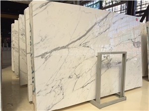 Italy Statuario Carrara Marble Slabs & Tiles/Italian White Marble/Statuario White Marble/Snowflake White/Bianco Statuario Venato/Snowflake White/Arabescato Corchia Tile & Slab/Italy Wihte Marble 