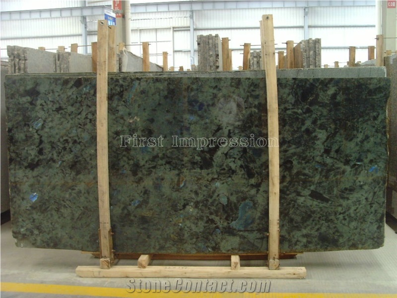 Labradorite Blue Granite Slabs & Tiles/Lemurian Labradorite Blue Granite Big Slabs/Labradorite River Blue Granite/Madagascar Blue Granite for Floor Covering Tiles & Wall Covering Tiles/Best Price Slab