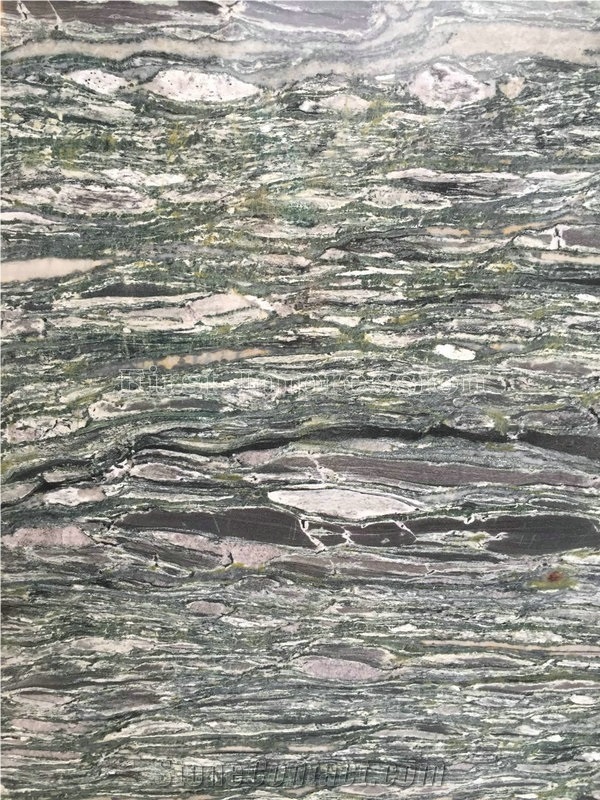 Ocean Green Granite Slabs & Tiles/Colorful Green Wave Gain Granite/Beautiful Green Granite Thin Slabs for Wall & Floor Covering/Granite Tiles/Classic Green Granite Slab & Tile/High Grade & Good Price