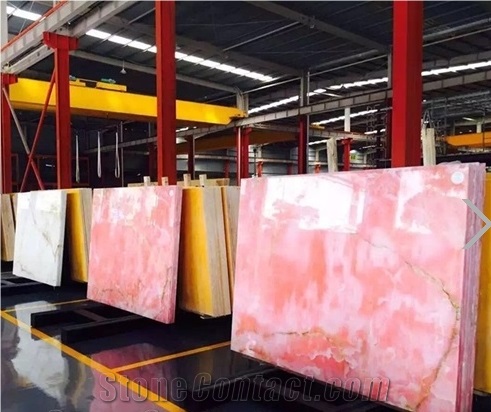 Pink Onyx/Pink Onyx Slabs/Translucent Onyx/Wholesale/Onyx Floor Tiles/Onyx Wall Tiles