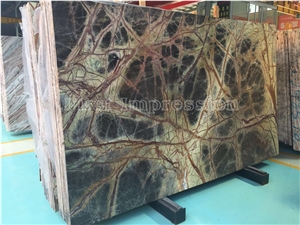 Polished Rain forest Green Marble Tiles & Slabs/Green Polished Marble Floor Tiles & Wall Tiles/Best Price Green Marble Big Slabs/India Rain Forest Marble Stone/Classic Green Marble/Beautiful Marble