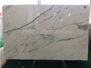 Statuario White Marble Tiles & Slabs/Snowflake White Marble/Bianco Statuario Venato/Snowflake White/Arabescato Corchia Tiles/White Marble
