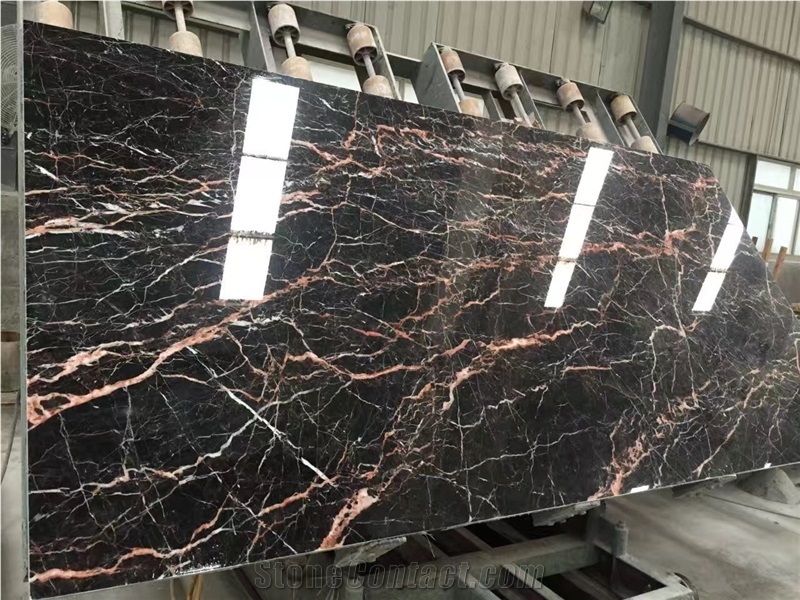 Tulip Brown Marble Tiles & Slabs/Dark Brown Marble Big Slabs/Good Polished Surface/Natural Stone/Marble Floor Covering Tiles/Marble Wall Covering Tiles