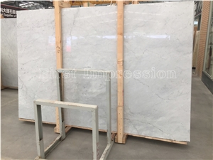 White Carrara Marble Slabs & Tiles/Italy White Marble/Statuario White Marble/Snowflake White/Bianco Statuario Venato/Arabescato Corchia Tiles & Slabs/Marble Floor Covering & Wall Covering Tiles