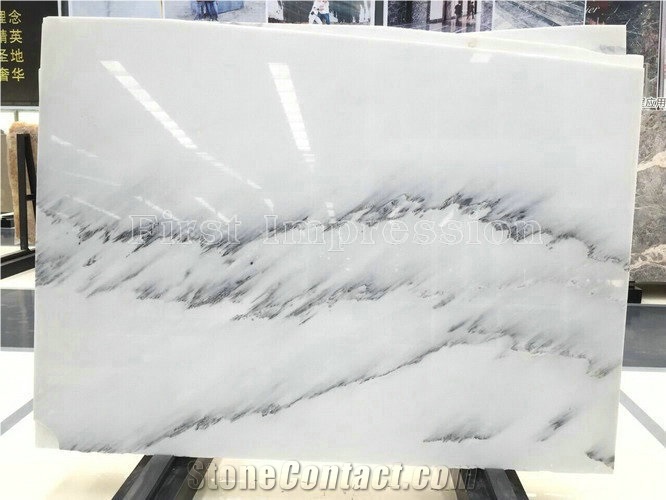 White Crystal Marble Slab High Quality/Landscape Painting Marble Slabs & Tiles/Jingya White Marble/Polished Marble Wall & Floor Covering Tiles/Background Wall / Pure White Marble