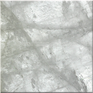 White Quartz Backlit Gemstone Slab/Crystal White Semi Preciouse Stone Panel/White Cystal Tiles Precious Stone /Whie Gemstone Backlit