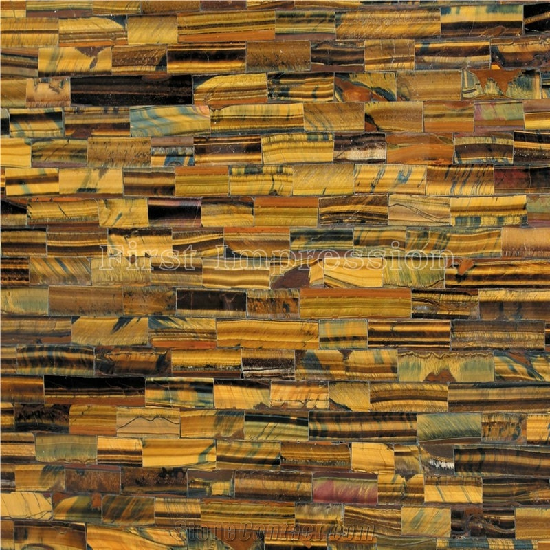 Yellow Tiger Eye Gemstone Slabs /Golden Tiger Eye Slab/Yellow Tiger Eye Semippreciouse Stone Slabs and Tiles