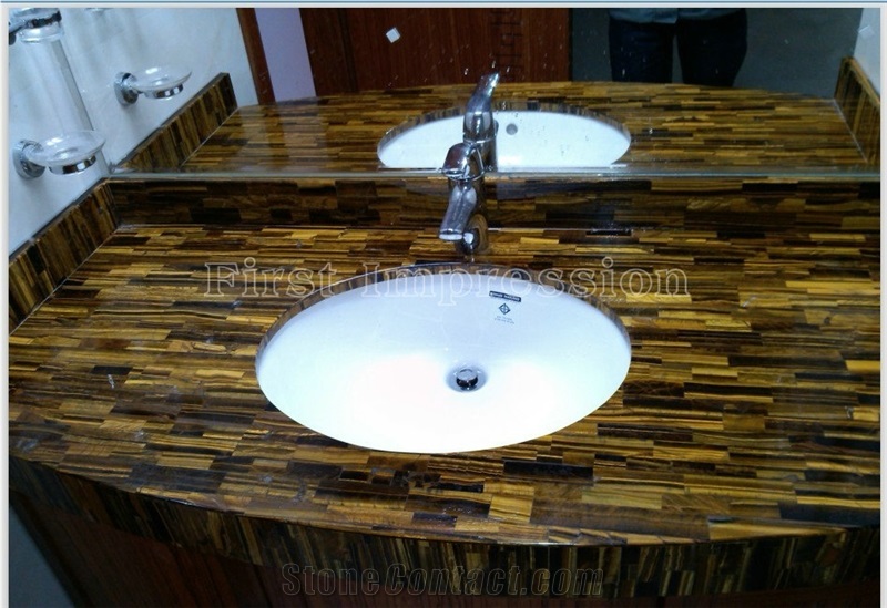 Yellow Tiger Eye Gemstone Slabs /Golden Tiger Eye Slab/Yellow Tiger Eye Semippreciouse Stone Slabs and Tiles