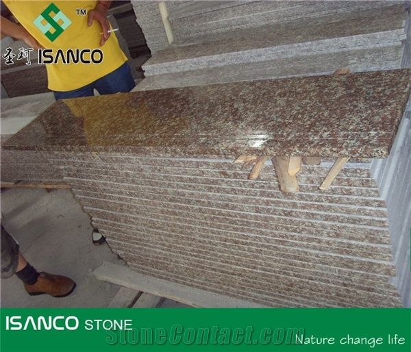 China Gutian Granite Stair Treads Peach Blossom Red Granite Staircase Peach Purse Granite G687 Granite Steps Taohua Red Granite Stair Riser Peach Flower Red Granite Stair Threshold Cheap Red Granite